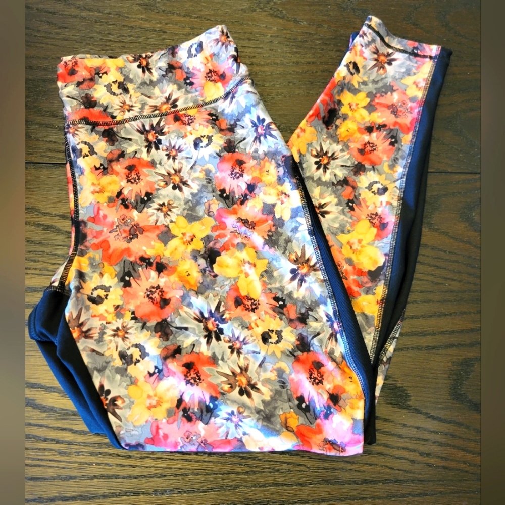Floral danskin athletic legging